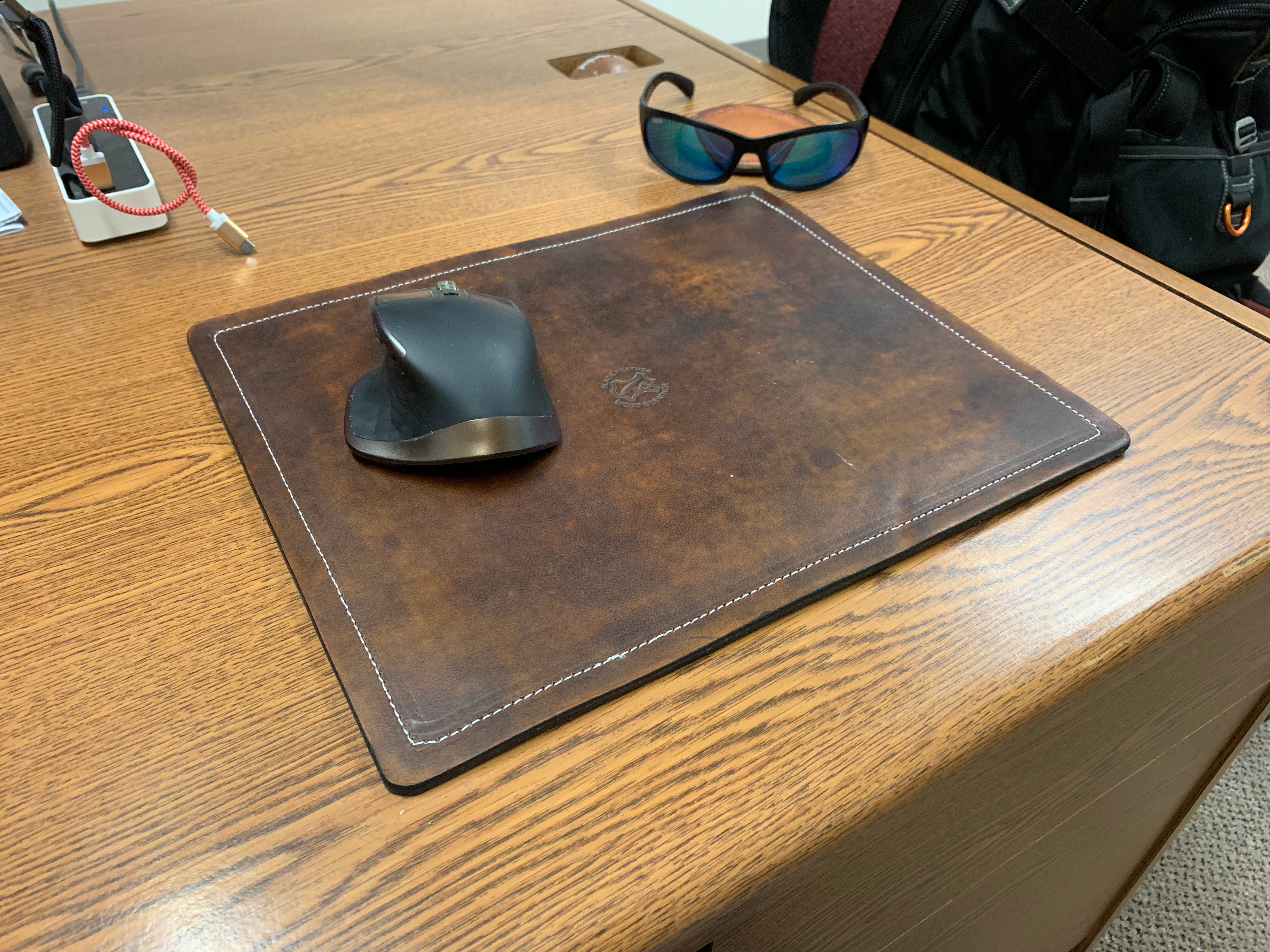 The Ultimate Leather Mouse Pad
